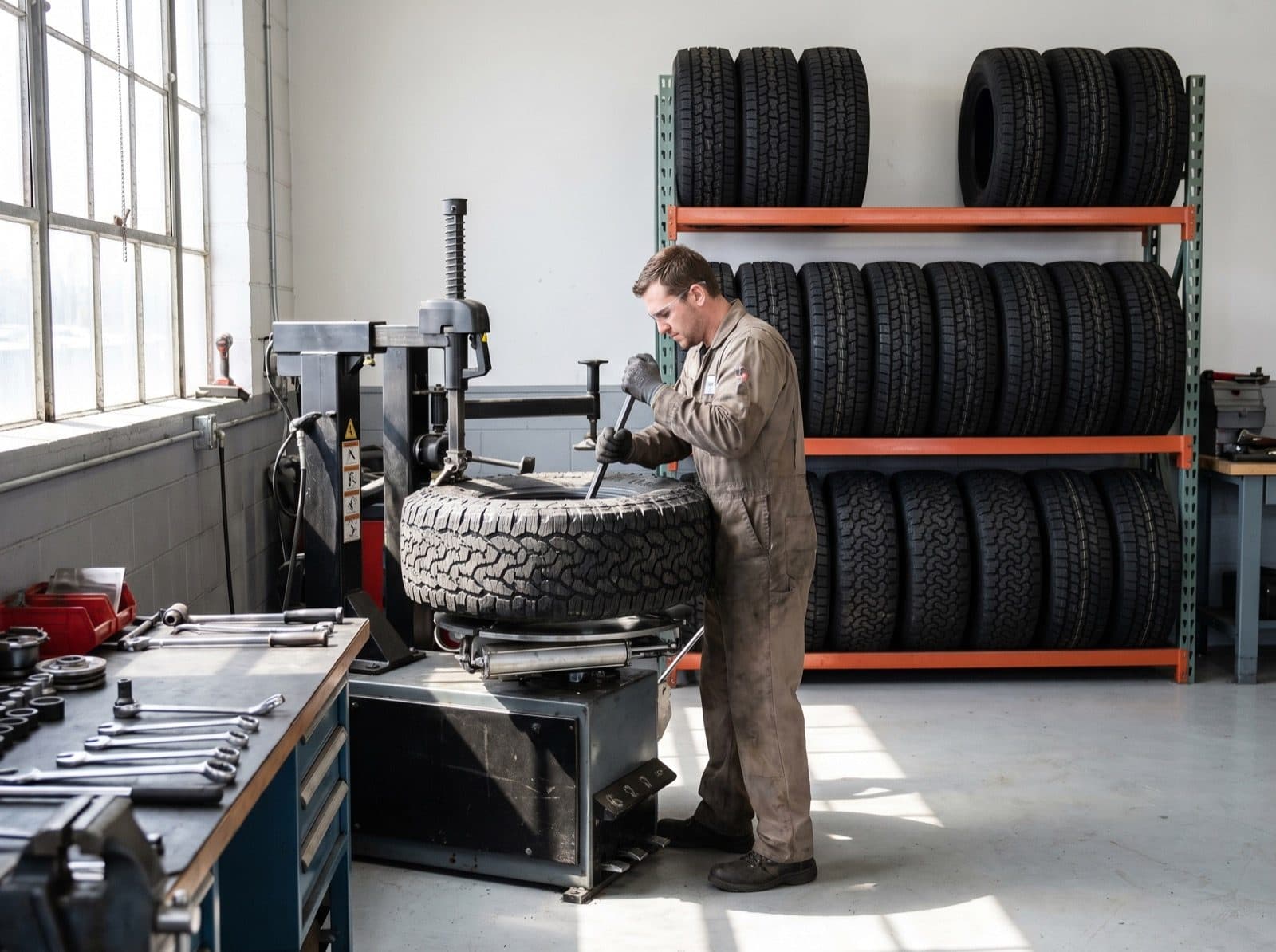 Snow Tire Installation at Chapman's Automotive in Craig, Colorado